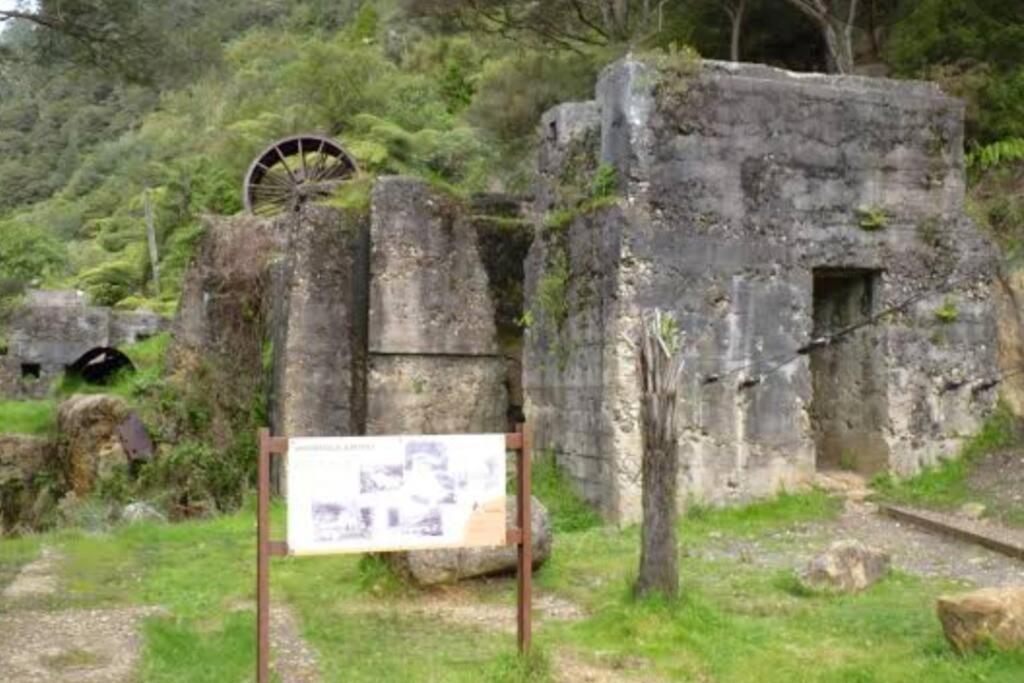 Crown Ridge Miners Cottage Karangahake Eksteriør bilde